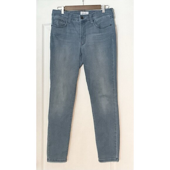 crown & ivy Denim - Crown & Ivy Women's Mid-Rise Skinny Jeans Size 10R, Medium Wash